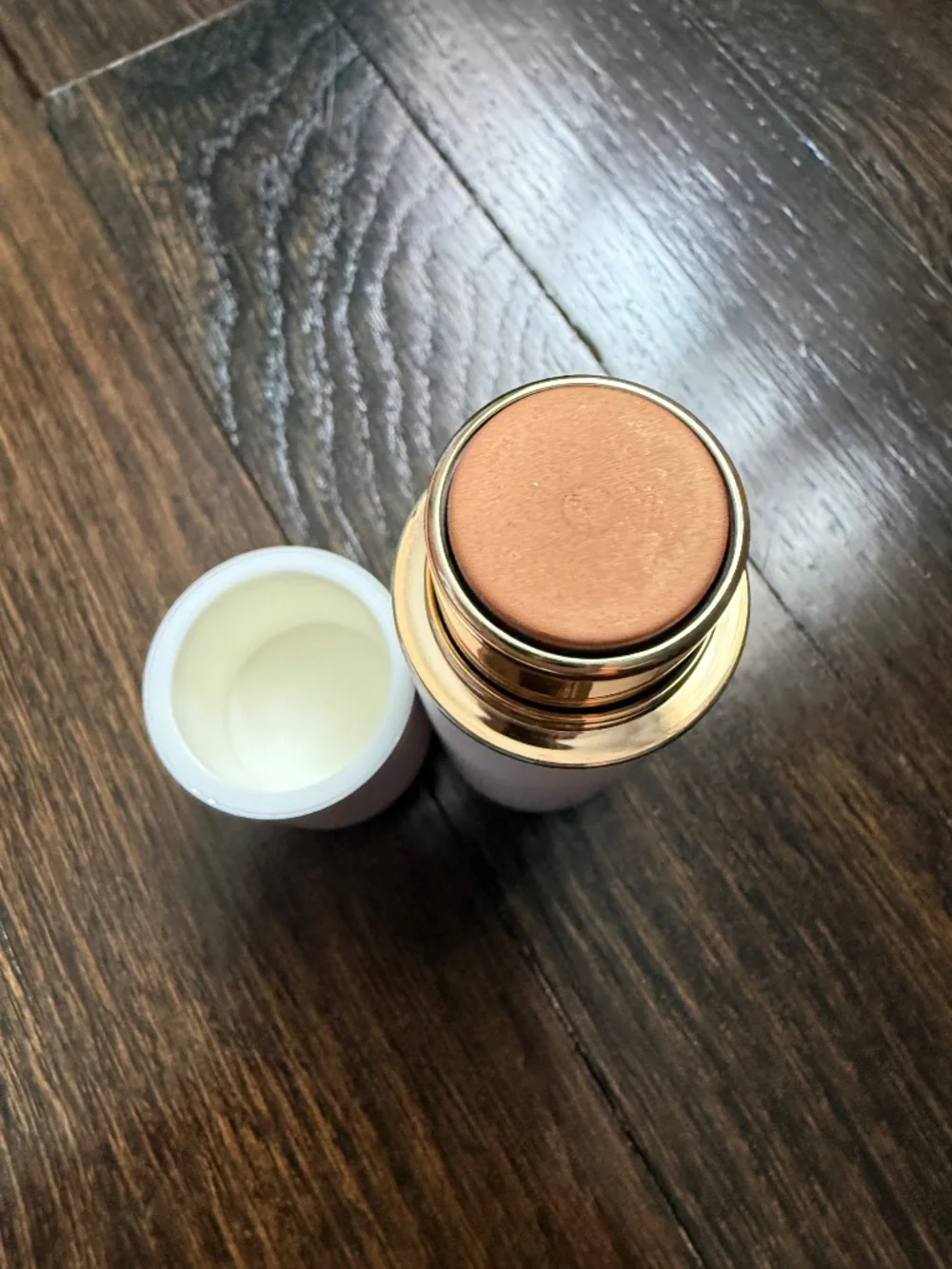 *new without box* ogee sculpted face stick- amber